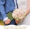 2 Pcs Vow Books to Husband Wife Wedding Book with Gold Foil Lettering Lined Page Hard Cover Vow Book Engagement Gift for Groom Newly Engaged Couple Wedding Must Have(Dark Green-Light Green)